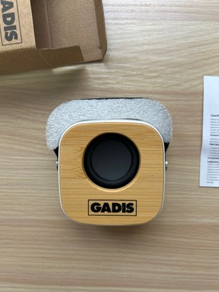 Altavoz Gadis Bluetooth Eco Bambú