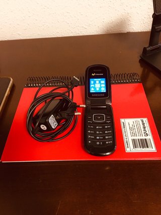 Teléfono móvil Samsung Tapa Rojo