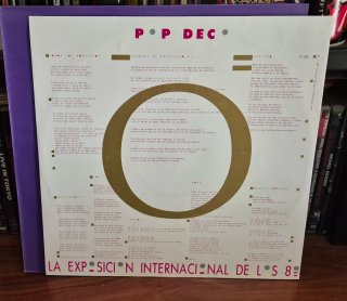 LP Pop Deco La Exposicion Internacional 80s LP