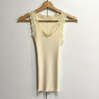 Talla M - Camiseta tirantes encaje romantica