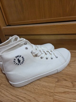 Zapatillas altas Polo Ralph Lauren blancas