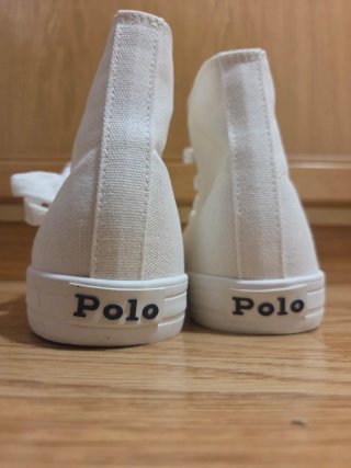 Zapatillas altas Polo Ralph Lauren blancas