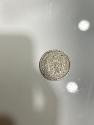Moneda Alfonso XII de Plata 1876