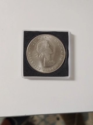 Moneda Isabel II 1965 600 milésimas