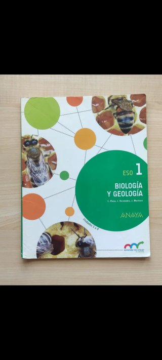 Libro 1°ESO Biología y Geología