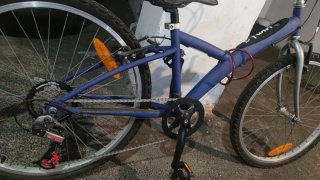 Bicicleta infantil azul