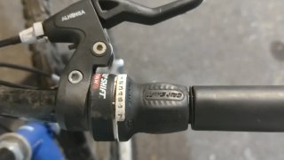Bicicleta infantil azul