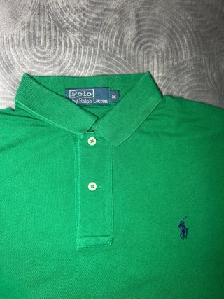 Polo Ralph Lauren Verde Talla M Logo