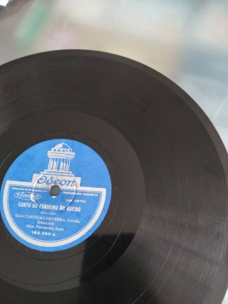 Disco Vinilo 78rpm Cantigas da Terra. Odeom