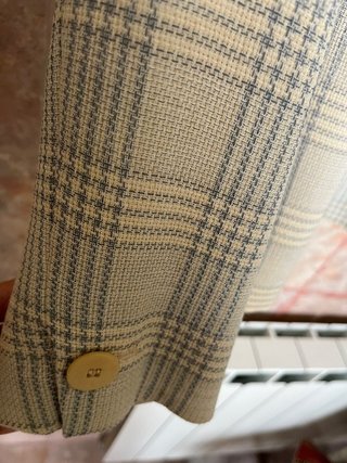 Chaqueta Blazer Lana Cuadros MANI Made in Italy