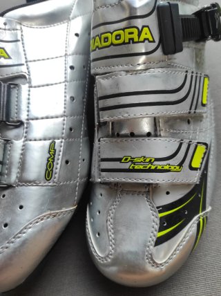 Scarpe ciclismo Diadora silver