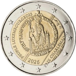 2 € Luxemburgo 2026 Conmemorativa
