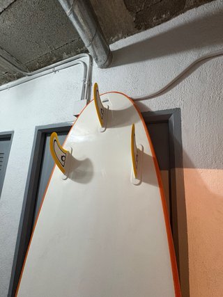 Tabla surf 7'0 Naranja Tribord