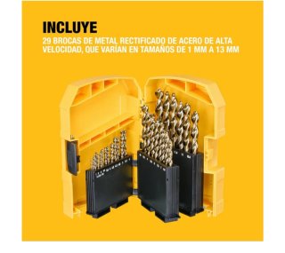 Estuche 29 Brocas Dewalt