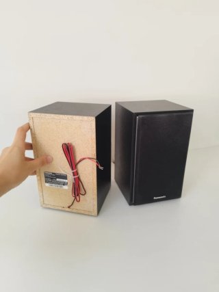 Minicadena Panasonic SA-PM5 y dos altavoces