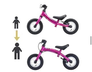 Bicicleta sin pedales BIKESTAR 10'' 2 en 1