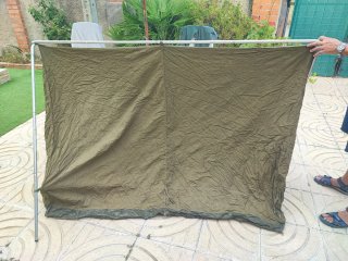 Tienda militar camuflaje antigua mochila pala mas