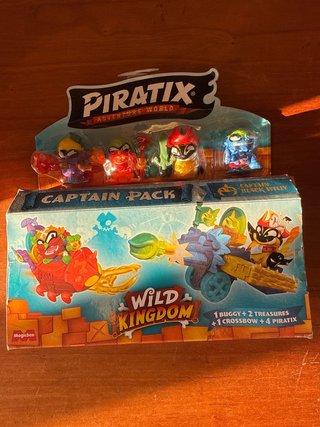 Piratix Wild Kingdom Captain Pack Black Willy