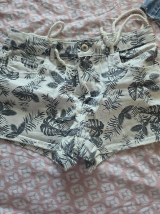 Top negro con estrellas plateadas Talla S/M