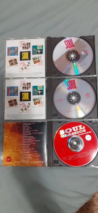 Lote 3 CDs Soul Classics Compilation