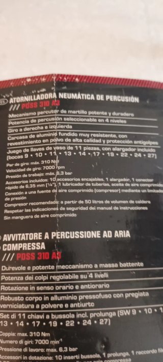 Pistola Neumática Parkside con Accesorios