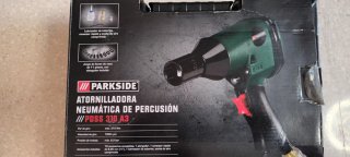 Pistola Neumática Parkside con Accesorios