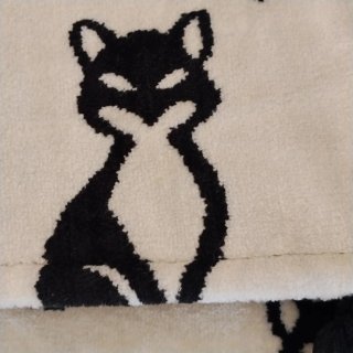 Bolso de mano estampado gatos