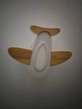 Lámpara techo infantil avión