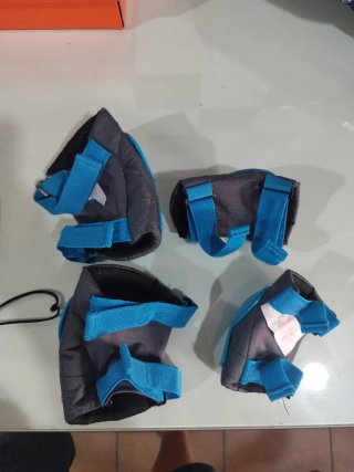 Protecciones Bici Niños Rodillas y Codos BTWIN  Ta