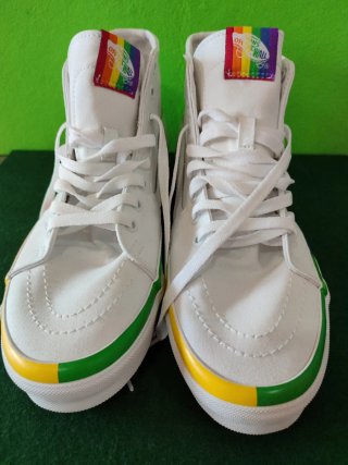 Vans Sk8-Hi Tapered Blancas Nuevas