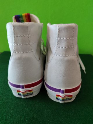 Vans Sk8-Hi Tapered Blancas Nuevas