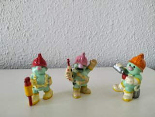 Figuras PVC Fraggle Rock Goris Curris