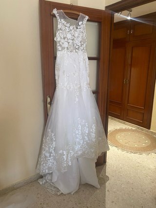 Vestido de Novia Blanco Encaje