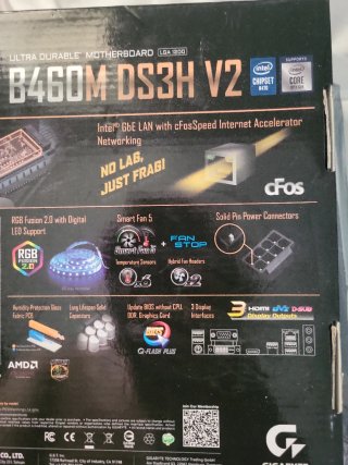 2 Placas Base Gigabyte B460M DS3H V2