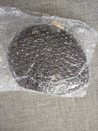Bolso rígido marrón para eventos