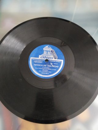 Disco Vinilo Odeon 78 rpm Cantigas da Terra