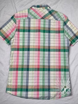 Billabong Camisa Manga Corta Cuadros M Surf