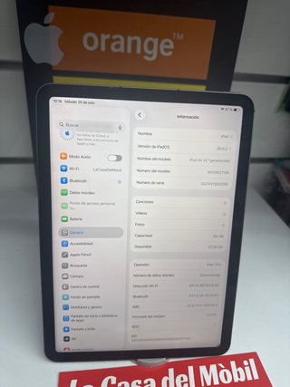 iPad Air 4 64GB Gris Espacial 2020 con tarjeta SIM