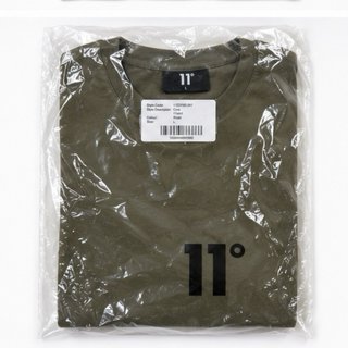 Camiseta 11 Degrees caqui talla L · Nueva