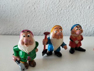 Figuras PVC Blancanieves y 7 Enanitos