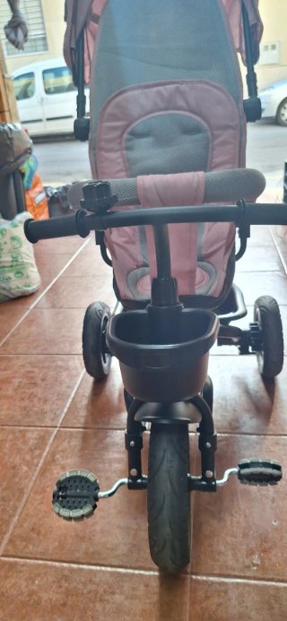 Triciclo Bebe Paseo Rosa
