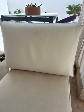 Cojines para sillón de jardín. 50 e cada uno