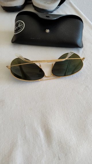 Gafas Ray-Ban Aviator Azul Dorado