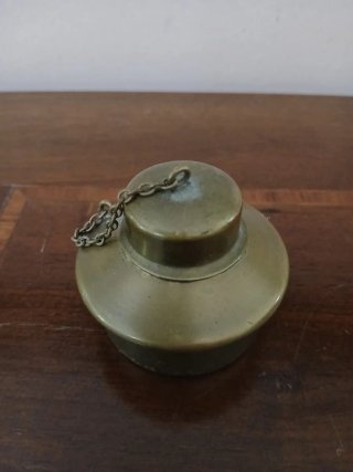 Bruciatore alcol ottone con catenella