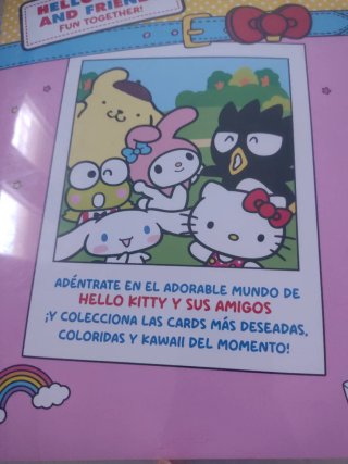 Lote 86 Cartas Hello Kitty y Amigos repetidas.