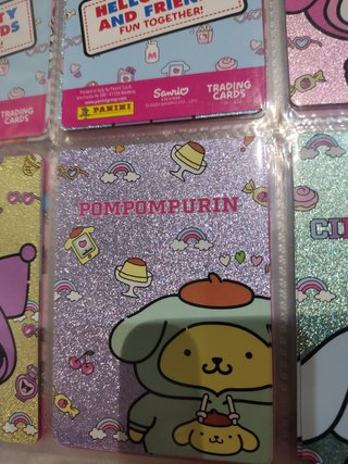 Lote 86 Cartas Hello Kitty y Amigos repetidas.