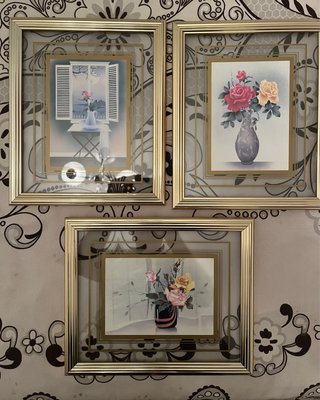 Conjunto de 3 cuadros decorativos