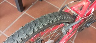 Bicicleta niño B-Pro 6061 20 Roja