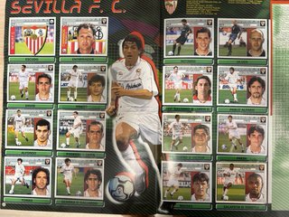 Colección Cromos Liga 2001/2002