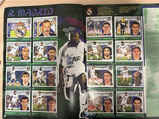 Colección Cromos Liga 2001/2002